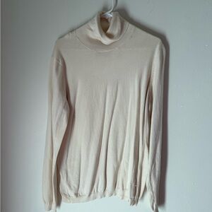 GAP Cream Turtleneck Sweater